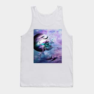 Epic Frog Riding Unicorn Tank Top